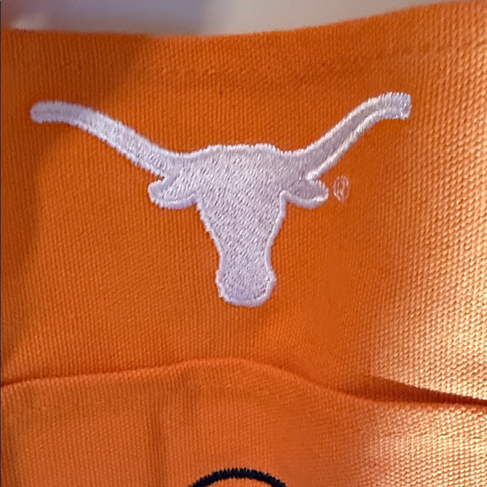 Trader Joe's & Longhorns Orange Mini Tote Bag - Picture 4 of 5